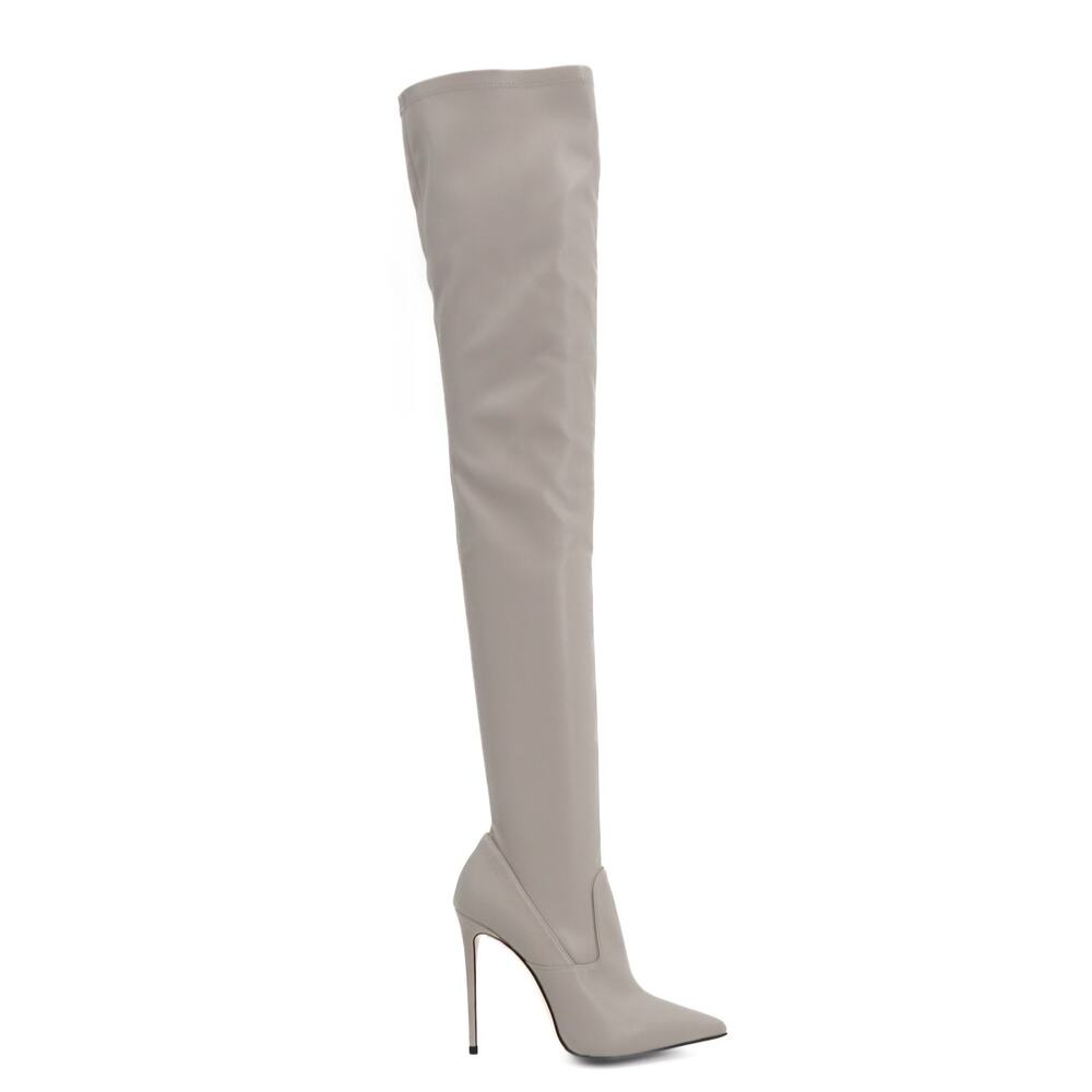 Le Silla Eva Thigh High Pull On Leather Boot Size 37